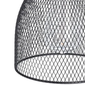 Lampa Atros Wiszaca Czarna 21X16 Cm