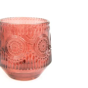 Lampion Barrel Brazowy 8X8X8 Cm