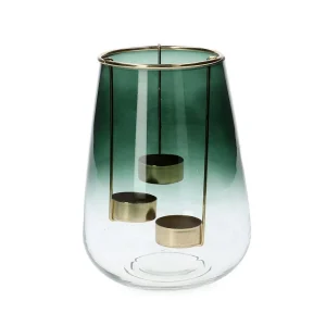 Lampion Galia Szklany 15X20 Cm