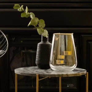 Lampion Galia Szklany 15X20 Cm