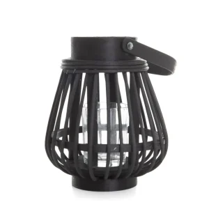 Lampion Garten Maly Czarny 14X17 Cm