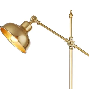 Lampka Nocna Grimstad Zlota 18X49,5X56,5 Cm