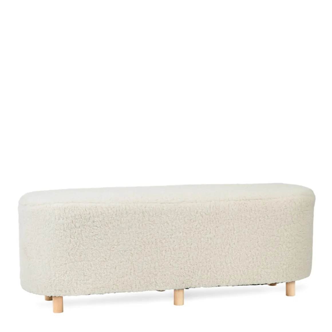 lawka_elsa_bezowa_w_tkani_1.webp Lawka Elsa Bezowa W Tkaninie Teddy 120X40X44 Cm