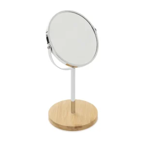 Lusterko Joys Na Drewnianej Podstawie 18X15X36 Cm