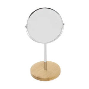 Lusterko Joys Na Drewnianej Podstawie 18X15X36 Cm