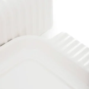 Maselniczka Felis Porcelanowa Biala 22X13X7 Cm