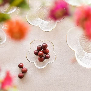 Miseczka Livel Kwiat Ze Zlotym Rantem S 9X4 Cm