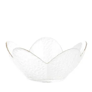 Miseczka Livel Kwiat Ze Zlotym Rantem L 16X7 Cm