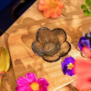 Miseczka Lonny W Ksztalcie Kwiatka Szara 9X4 Cm