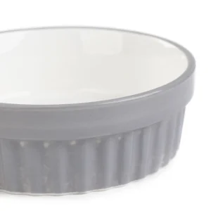 Miska Catty Dla Kota Z Rybka Szara 12X4 Cm