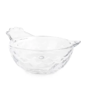 Miska Fabero Szklana Kura 11X14X7 Cm