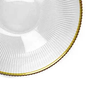 Miska Megalo Ze Zlotym Rantem 25X7 Cm