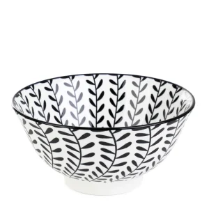 Miska Navia Czarna W Listki 16 Cm