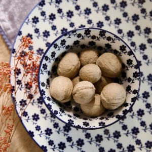 Miska Navia Granatowa W Kwiatuszki 12 Cm