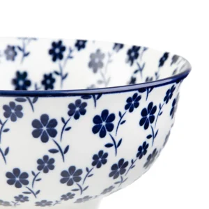 Miska Navia Granatowa W Kwiatuszki 12 Cm