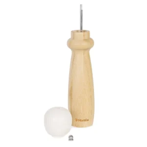 Mlynek Bambou Bambusowy Z Biala Glowka 26X6 Cm