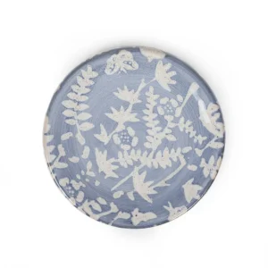 Mydelniczka Mirabel Niebieska We Wzory 10X10X2,5 Cm