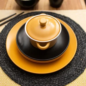 Naczyńie Do Zapiekania Tineo Z Pokrywka Czarne 0,35 L