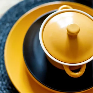 Naczyńie Do Zapiekania Tineo Z Pokrywka Czarne 0,35 L