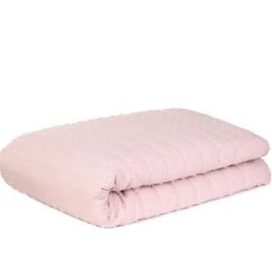 Narzuta Doti W Kropki Rozowa 200X220 Cm