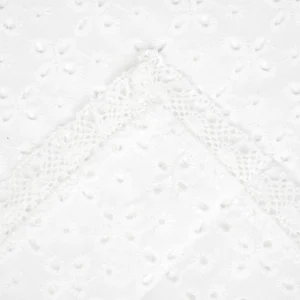 Obrus Kwadratowy Crochet Szydelkowy Bialy 80X80 Cm