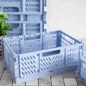 Organizer Aiden Skrzynka Niebieski Sredni 20.1X30.5X12.5Cm