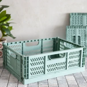 Organizer Aiden Skrzynka Zielony Duzy 29.7X40X15Cm