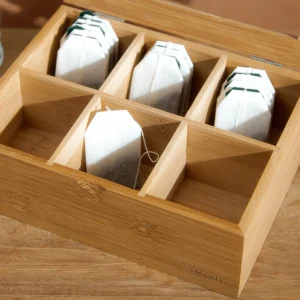 Organizer Bambou Zamykany Bambusowy 21X16 Cm