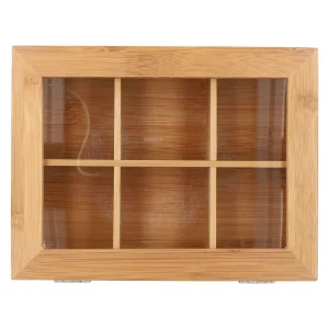 Organizer Bambou Zamykany Bambusowy 21X16 Cm