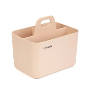 Organizer Delyth Plastikowy Rozowy Maly 15X10,8X13,5 Cm