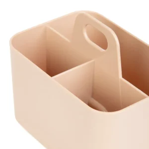 Organizer Delyth Plastikowy Rozowy Maly 15X10,8X13,5 Cm