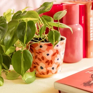 Oslonka Na Doniczke Floral Aura W Kwiaty 13X13X11 Cm