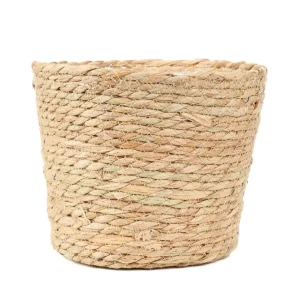 Oslonka Na Doniczke Lumbo Pleciona Naturalna 23X19 Cm