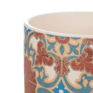 Oslonka Na Doniczke Storia We Wzor Azulejo 13X13X11 Cm