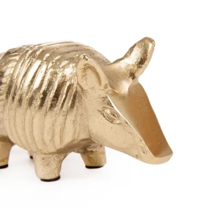 Ozdoba Stojaca Girona Pancernik Zloty 16X6X7 Cm