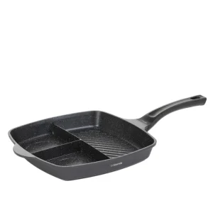 Patelnia Lucaso Grillowa Trojdzielna 28 Cm