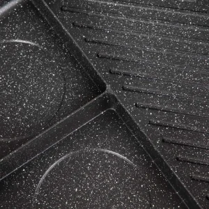 Patelnia Lucaso Grillowa Trojdzielna 28 Cm