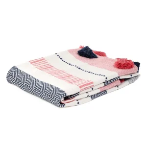 Pled Kapas Kolorowy Z Aplikacja 130X170 Cm