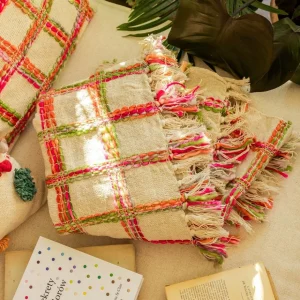 Pled Tanis Z Kolorowymi Nitkami 130X170 Cm