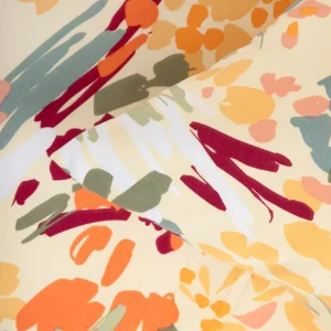 Pościel Ancana Z Mikrofibry W Kwiaty 140X200 Cm + 1*70X80 Cm