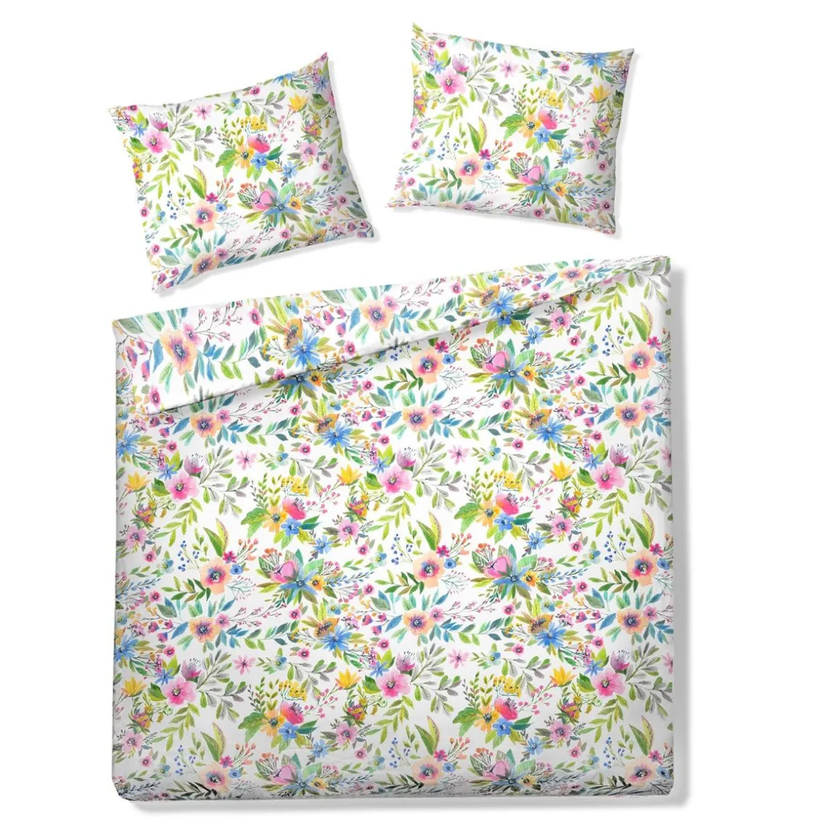 pociel_floral_z_mikrofibr_4.webp Pościel Floral Z Mikrofibry W Kolorowe Kwiatki 200X220 Cm