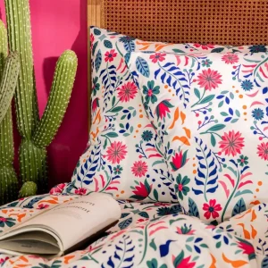 Pościel Freesia Z Mikrofibry W Kwiaty 200X220 Cm