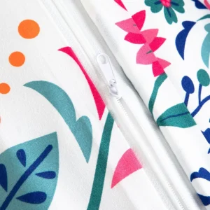 Pościel Freesia Z Mikrofibry W Kwiaty 200X220 Cm