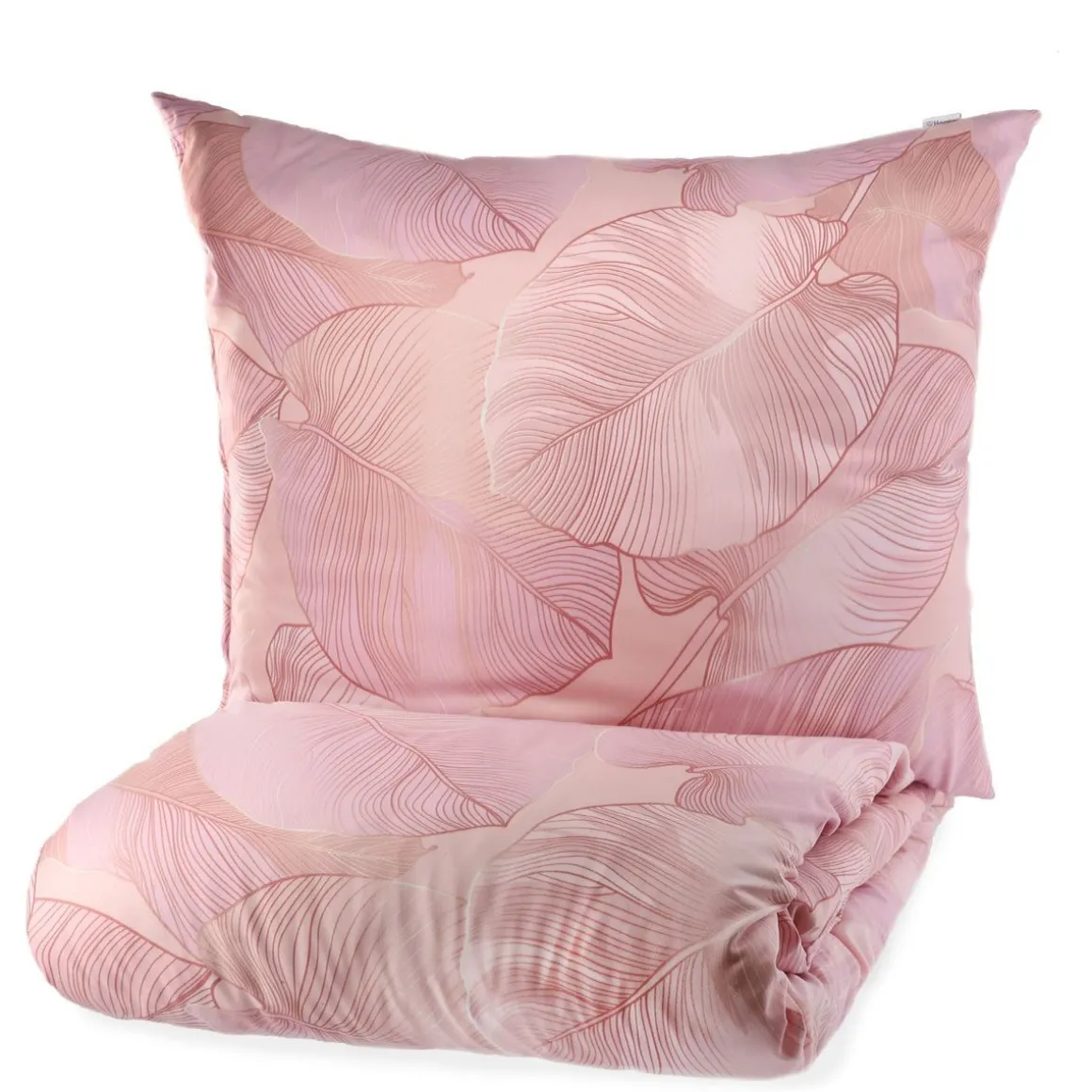 pociel_gallo_z_mikrofibry_1-2.webp Pościel Gallo Z Mikrofibry Rozowa W Liscie 200X220 Cm