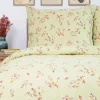 Pościel Iberis Z Mikrofibry W Kwiaty 140X200 Cm + 1*70X80 Cm