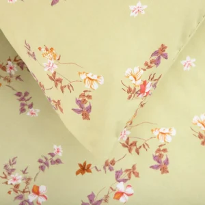 Pościel Iberis Z Mikrofibry W Kwiaty 200X220 Cm