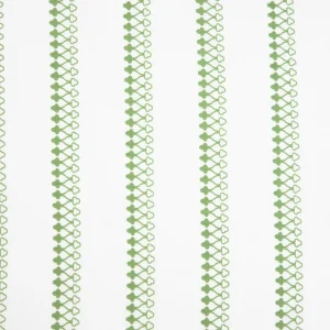 Pościel Katina Bawelniana W Zielony Wzor Z Falbanka 220X200 Cm