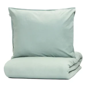 Pościel Kinsey Bawelniana Mietowa Z Denimowym Szwem 160X200 + 2*50X60 Cm