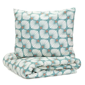 Pościel Laurlin Z Mikrofibry Turkusowa 160X200 Cm