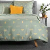 Pościel Luro Z Mikrofibry Oliwkowa W Owady 160X200 Cm